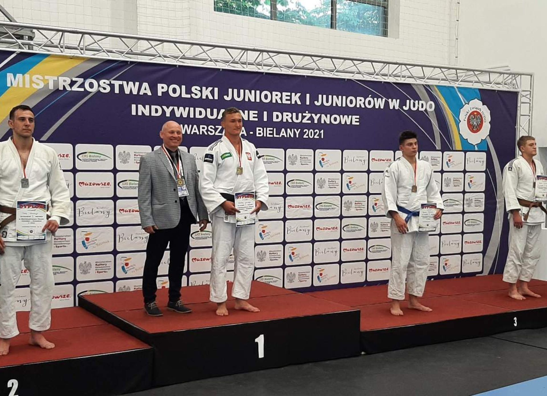 Zawodnicy UKS Galeon na podium Mistrzostw Polski w Judo 
