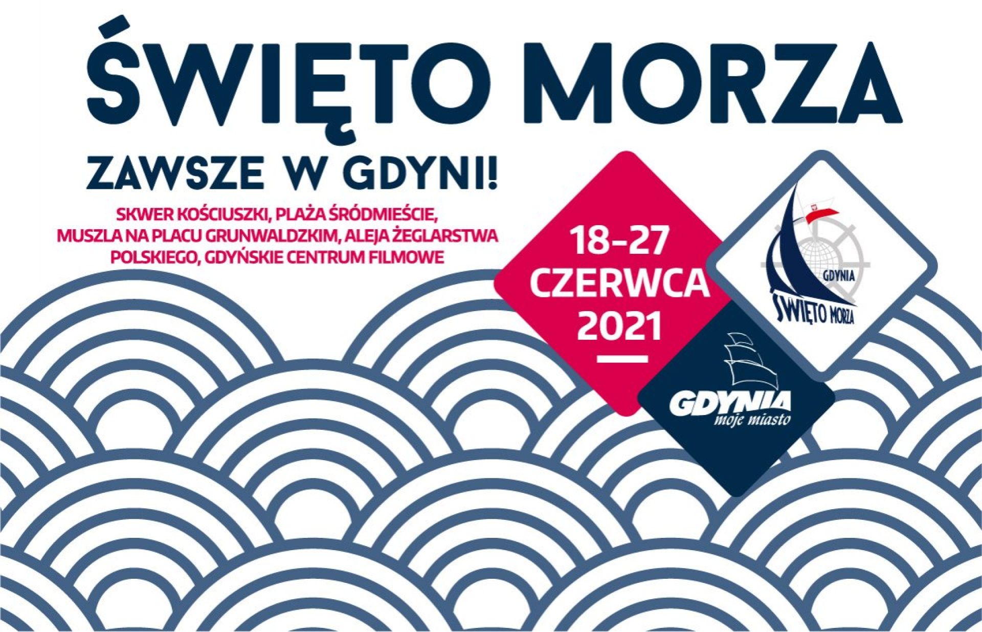 Plakat promujący Święto Morza w Gdyni 